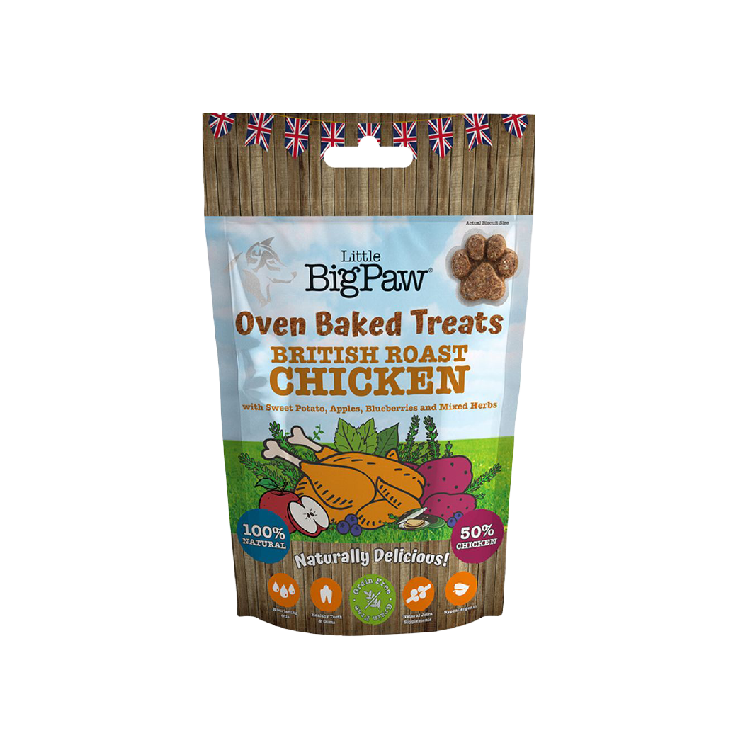 Biscuits pour chien au Poulet • Carton de 9 x 130gr